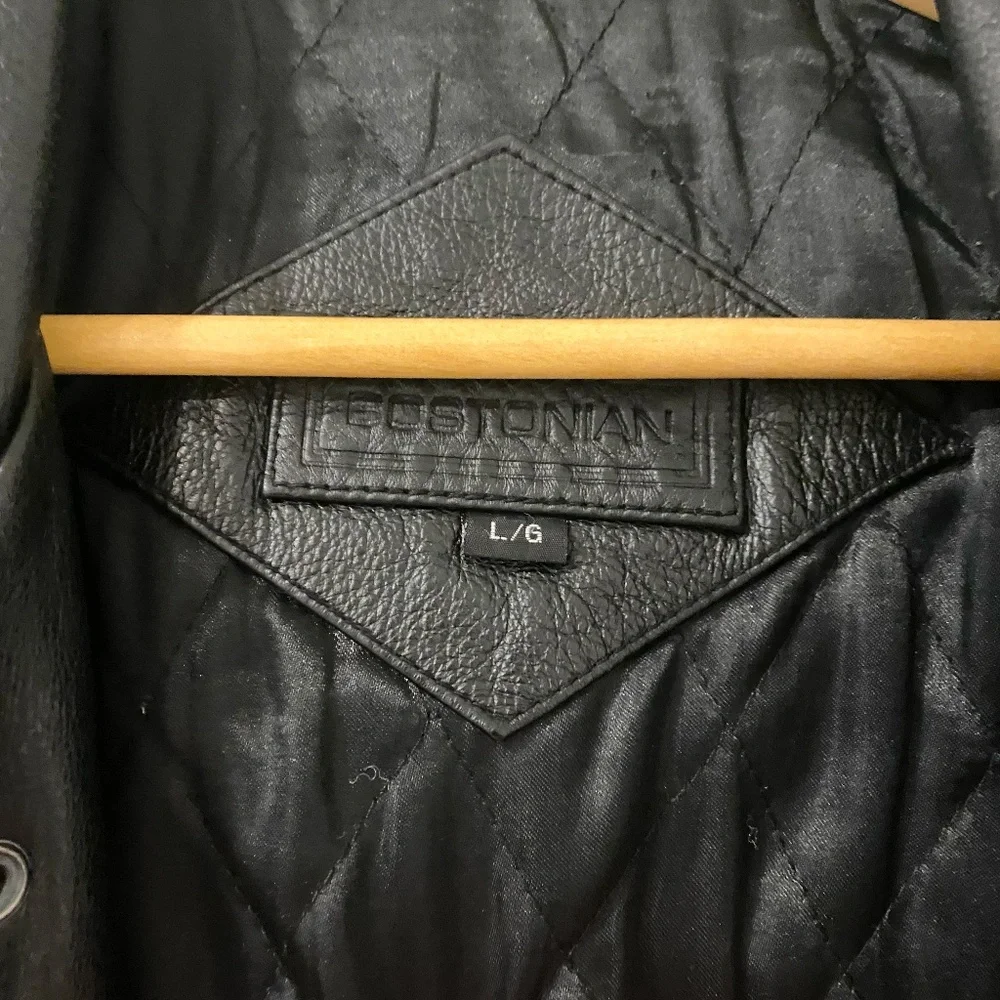 Bostonian by Moores Genuine Leather Jacket - Large